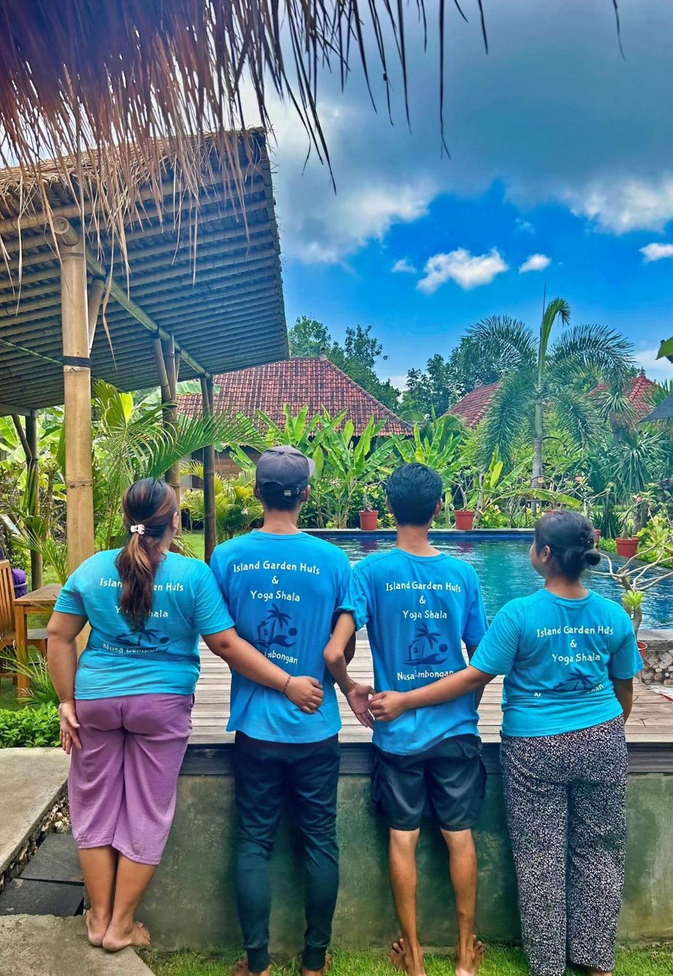 Island Garden Huts Lembongan Exterior foto